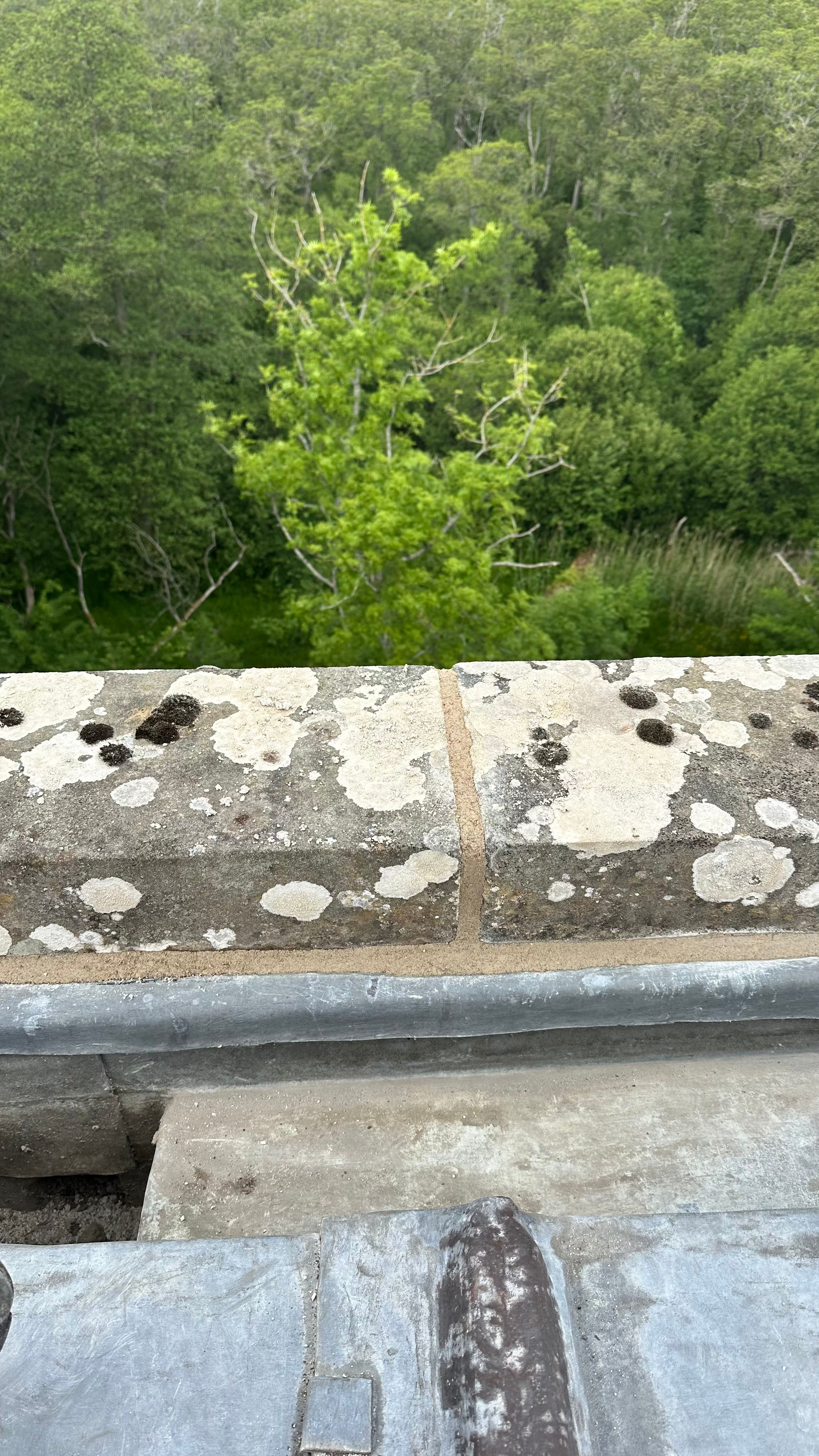 Lead flashing and stonework detail - Meta Trade Solutions Edinburgh